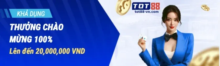 Thưởng chào mừng thành viên mới 6bet